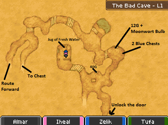 The Bad Cave Prison Cells
